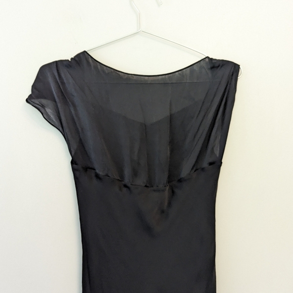 Vintage Ralph Lauren Charmeuse Silk Bias Cut Slip Dress - Picture 9 of 13
